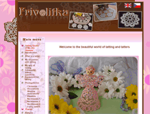 Tablet Screenshot of frivolitka.com